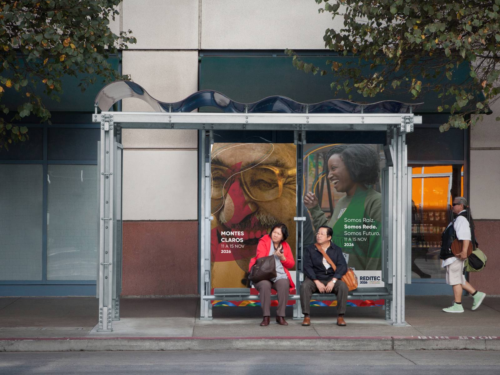 Aplicação em ponto de ônibus